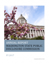 Cover of 2017 PDC Annual Report